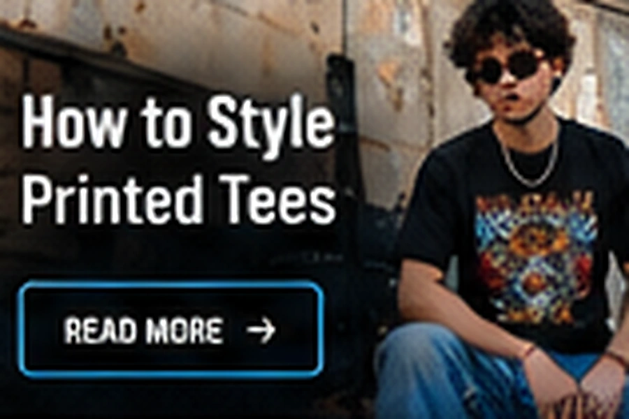 How to style printed tees